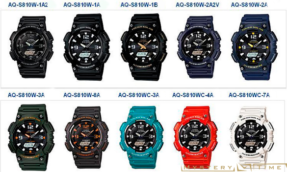 Casio AQ-S810WC-7A