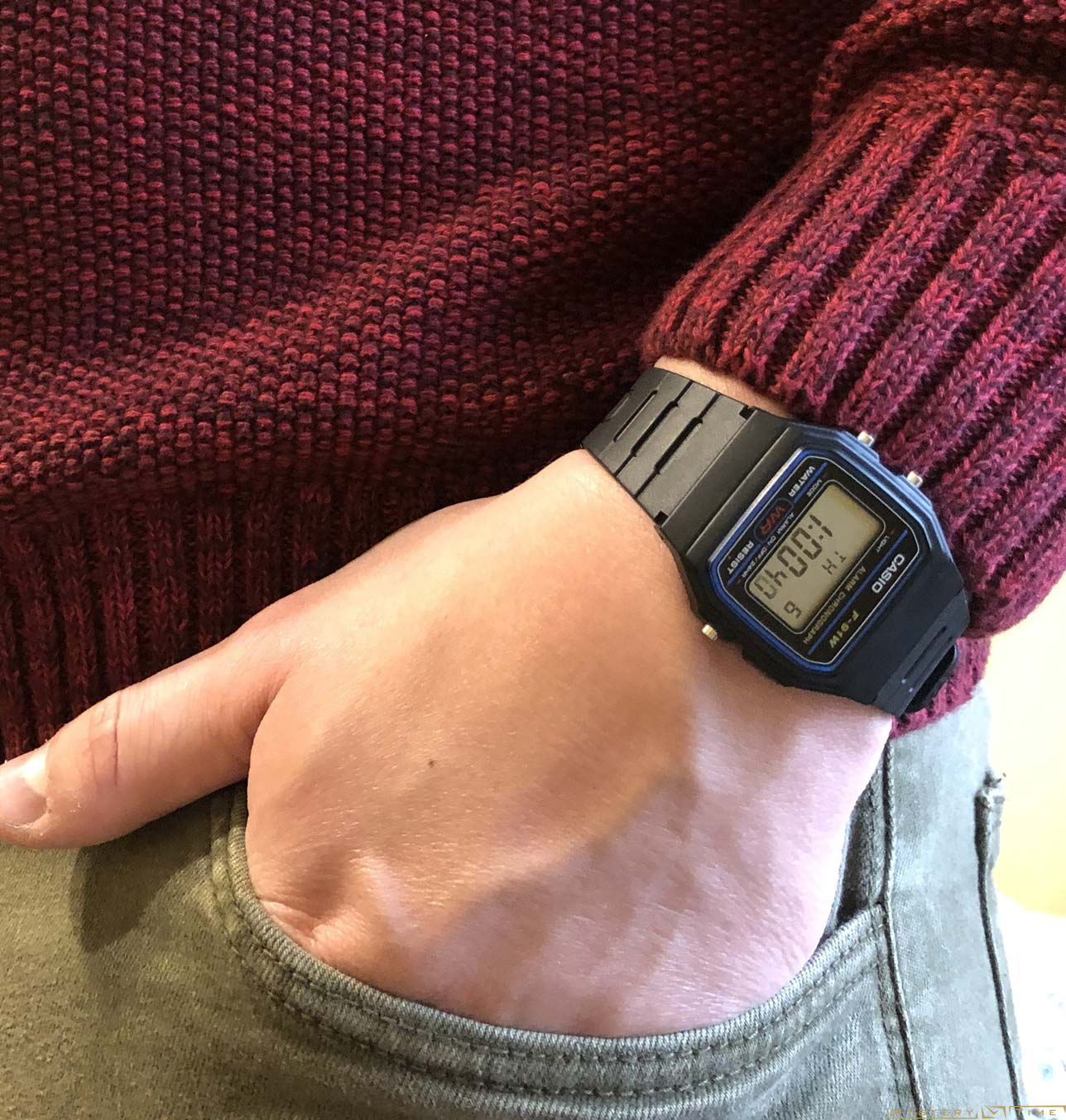 Casio F-91W-1Y