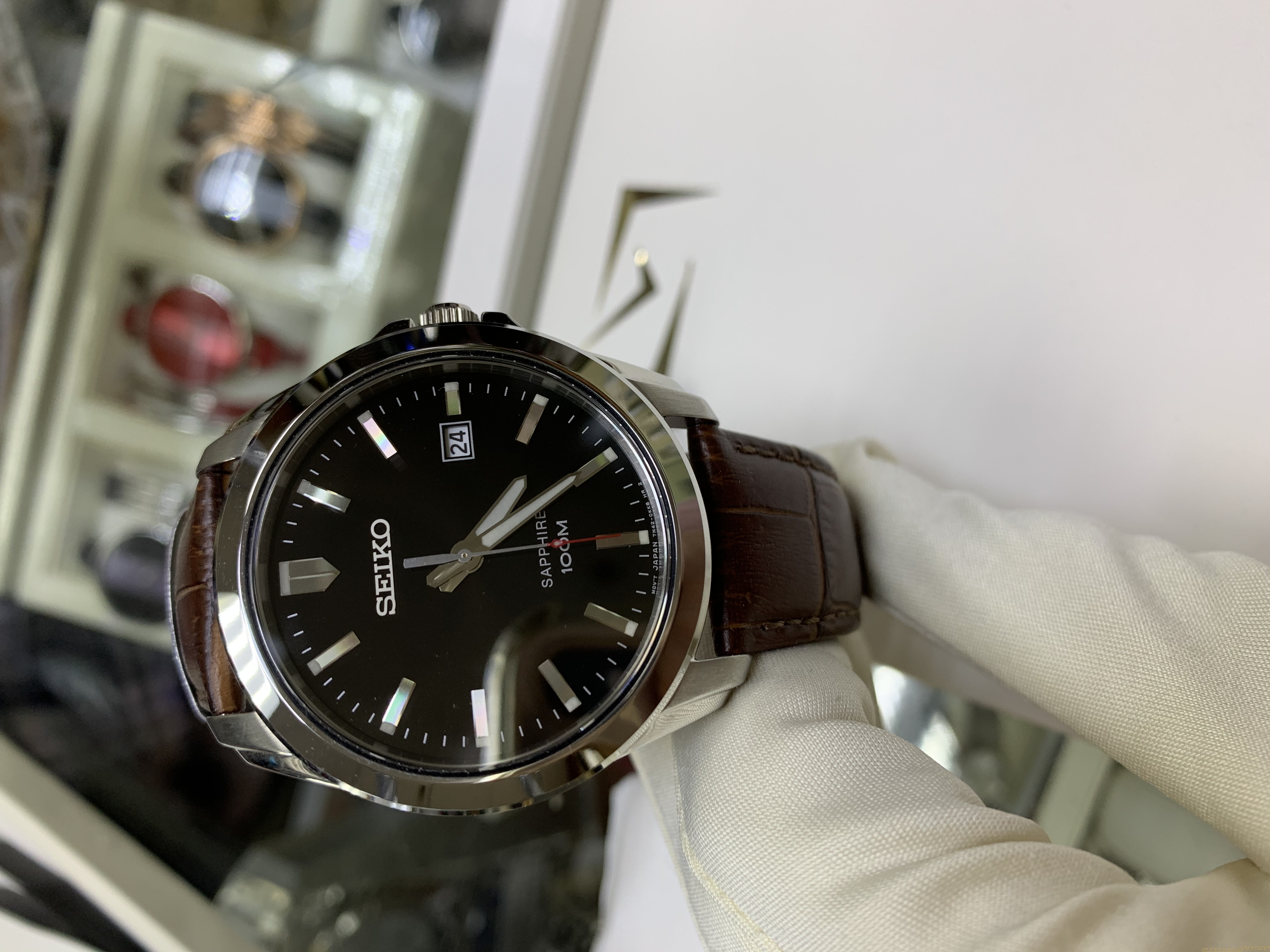 Наручные часы Seiko SGEH49P2 купить по низкой цене 19900 руб в Москве в  интернет-магазине