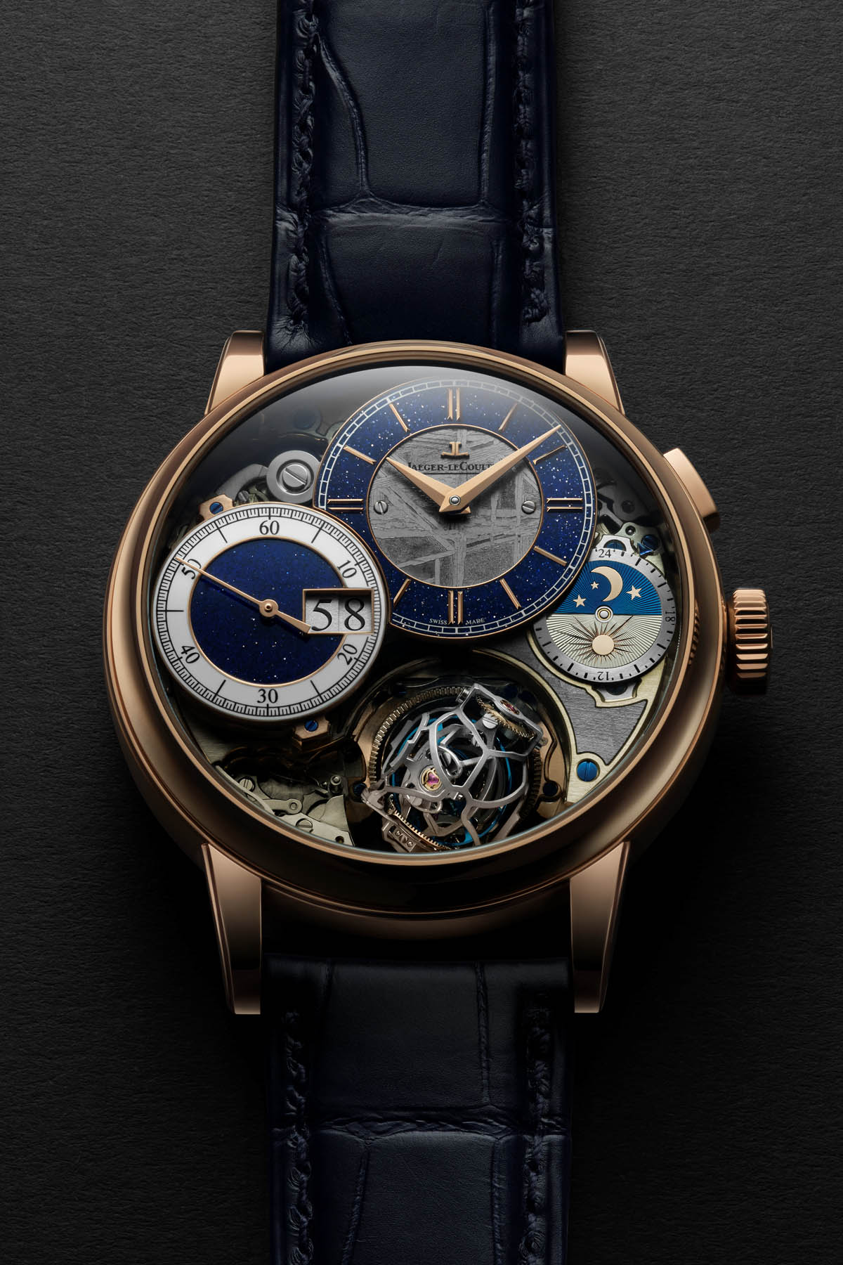 Jaeger LeCoultre Master Grande Tradition GyroTourbillon 3 Meteorite